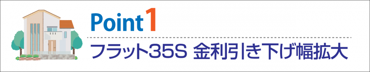 高性能住宅ならフラット35 借入金利を一定期間引き下げ